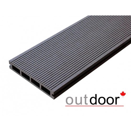 Террасная доска ДПК Outdoor 150*25*3000 мм. вельвет/шлифованная коричневая Террасная доска ДПК Outdoor 150*25*3000 мм. вельвет/шлифованная коричневая